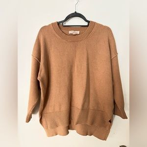 Philosophy 2x tan/brown sweater